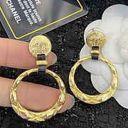 Bagsaaa Chanel Hoop Gold Earrings - 2