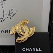 Bagsaaa Chanel Sall Gold Brooch - 6