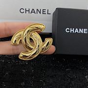 Bagsaaa Chanel Sall Gold Brooch - 2