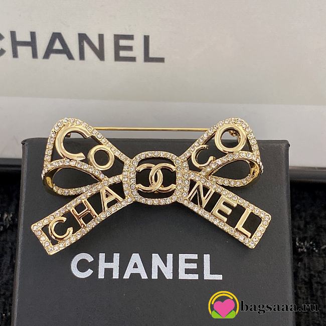 Bagsaaa Chanel Ribbon Brooch  - 1