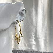 Bagsaaa Dior Hoop Gold Earrings - 3
