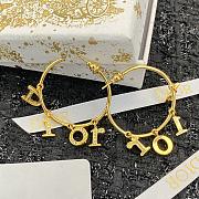 Bagsaaa Dior Hoop Gold Earrings - 6