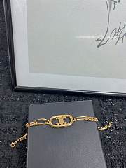 Bagsaaa Celine Gold Bracelet - 4