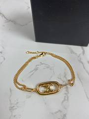 Bagsaaa Celine Gold Bracelet - 3