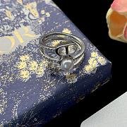 Bagsaaa Dior Montaigne Silver Ring - 3