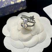 Bagsaaa Dior Montaigne Silver Ring - 2