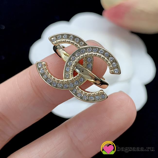 Bagsaaa Chanel CCC Logo Ring - 1