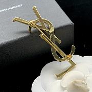 Bagsaaa YSL Gold Brooch - 3