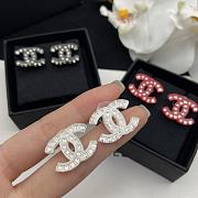 Bagsaaa Chanel CC Logo Stud Earrings - 1