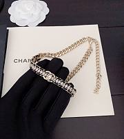 Bagsaaa Chanel Gold and Black Bracelet - 4