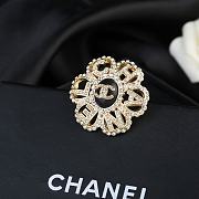 Bagsaaa Chanel Black Brooch - 5