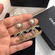Bagsaaa Chanel Drop Pearl Earrings  - 1