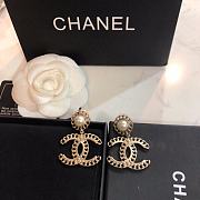 Bagsaaa Chanel Drop Pearl Earrings  - 4