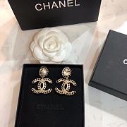 Bagsaaa Chanel Drop Pearl Earrings  - 3