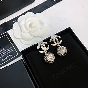 Bagsaaa Chanel Crystal Ball Drop Earrings - 6