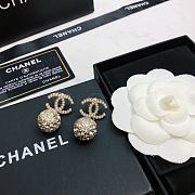 Bagsaaa Chanel Crystal Ball Drop Earrings - 5