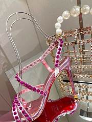 	 Bagsaaa Christian Louboutin Spikita Strap 100 Pink Spike Heels - 6