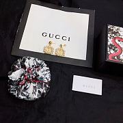 Bagsaaa Gucci Pearl Gold Square Drop Earrings - 6