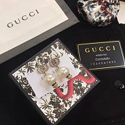 Bagsaaa Gucci Pearl Stud Earrings - 4