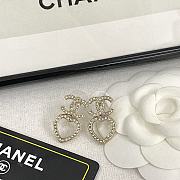 Bagsaaa Chanel Heart and CC Logo Fdrop Earrings - 4