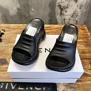 Bagsaaa Givenchy Black Marshmallow Heeled Sandals - 1