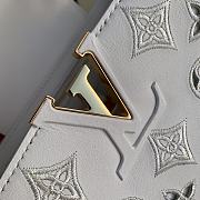 Bagsaaa Louis Vuitton Capucines Mini White Monogram - 21x14x8cm - 4