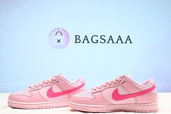 Bagsaaa Sneaker Dunk Low Triple Pink