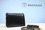 Bagsaaa Louis Vuitton Mini Dauphine Epi Leather Black - 20x16x9cm - 2