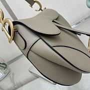 Bagsaaa Dior Saddle Grey Bag - 25.5x20x6.5cm - 4