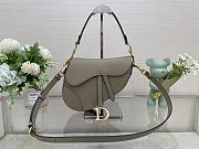 Bagsaaa Dior Saddle Grey Bag - 25.5x20x6.5cm - 3