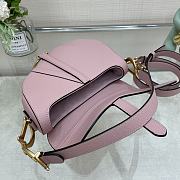 	 Bagsaaa Dior Saddle Pink Bag - 25.5x20x6.5cm - 6