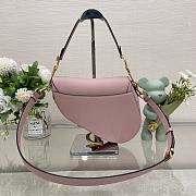 	 Bagsaaa Dior Saddle Pink Bag - 25.5x20x6.5cm - 4