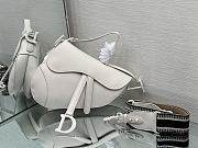 	 Bagsaaa Dior Saddle White - 25.5 x 20 x 6.5 cm - 3