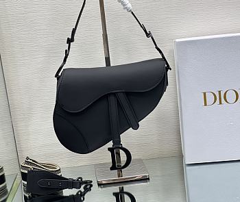 	 Bagsaaa Dior Saddle Black - 25.5 x 20 x 6.5 cm
