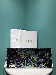 Bagsaaa Dior Book Tote Large Dark blue Toile de Jouy Voyage Embroidery - 41cm - 6
