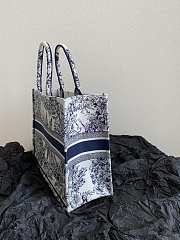 Bagsaaa Dior Book Tote Large Star Navy  - 41cm - 4