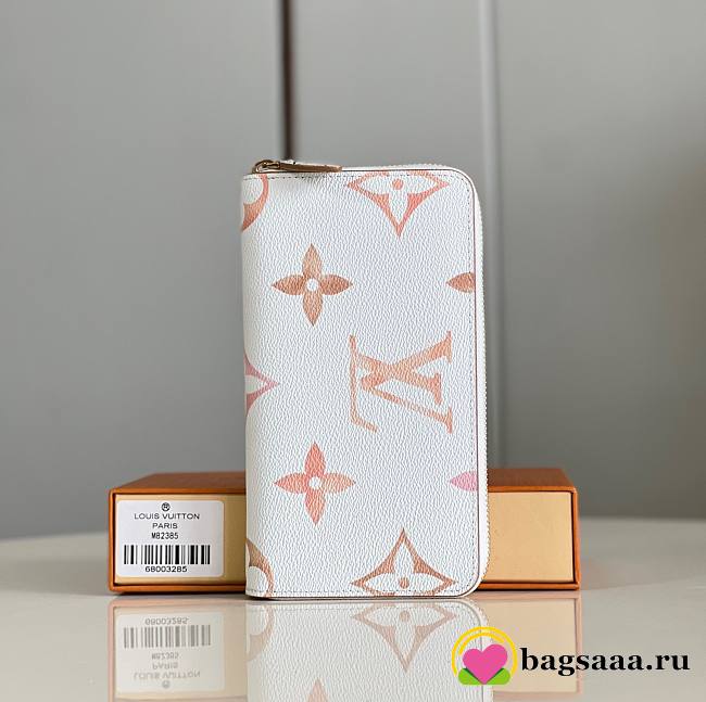 Bagsaaa Louis Vuitton Zippy Wallet Beige - M82385 - 19.5 x 10.5 x 2.5 cm - 1