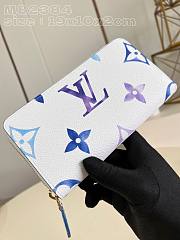 Bagsaaa Louis Vuitton Zippy Wallet Blue - M82385 - 19.5 x 10.5 x 2.5 cm - 4