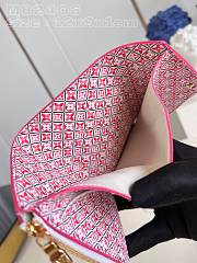 Bagsaaa Louis Vuitton Victorine Pink Wallet - M82406 - 12x9cm - 3