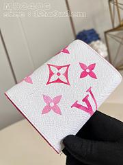 Bagsaaa Louis Vuitton Victorine Pink Wallet - M82406 - 12x9cm - 2