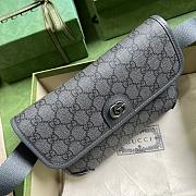 Bagsaaa Gucci Ophidia GG grey belt bag - 24x17x4cm - 6
