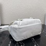 	 Bagsaaa Prada Re-Nylon white shoulder bag - 27x20.5x12cm - 5