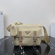 	 Bagsaaa Prada Re-Nylon beige shoulder bag - 27x20.5x12cm - 1