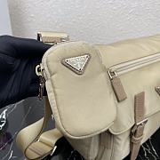 	 Bagsaaa Prada Re-Nylon beige shoulder bag - 27x20.5x12cm - 5
