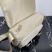 	 Bagsaaa Prada Re-Nylon beige shoulder bag - 27x20.5x12cm - 3