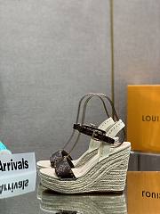 Bagsaaa Louis Vuitton Wedge Sandals  - 3