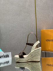 Bagsaaa Louis Vuitton Wedge Sandals  - 5