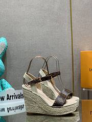 Bagsaaa Louis Vuitton Wedge Sandals  - 4
