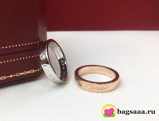 Bagsaaa Cartier with 1 diamond ring - 1