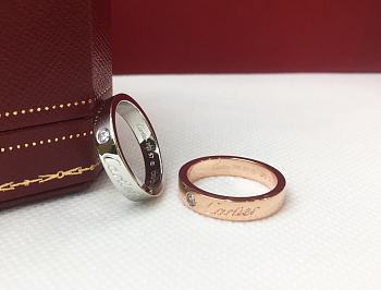 Bagsaaa Cartier with 1 diamond ring